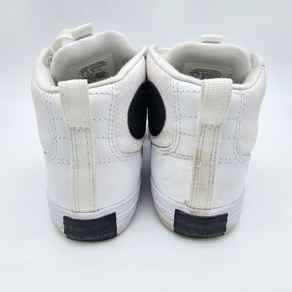 Converse Chuck Taylor Asylum Big Kids Youth Shoes, White, Size 3 - Picture 12 of 16